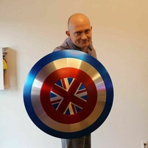Marvel Captain Carter Shield Metal Prop America Viking Shield Halloween - £87.41 GBP