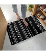Geometric Boho Bath Mat Soft Absorbent Non-Slip Microfiber - $49.43 CAD