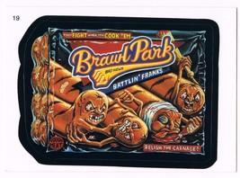 Wacky Packages Series 3 Brawl Park Trading Card 19 ANS3 2006 Topps - £2.01 GBP