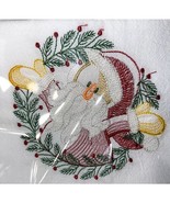 Dishtowels Kitchen Snowman Santa Claus Christmas 100% Cotton Dish Towel ... - $13.52 CAD