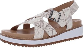 LUCKY BRAND Womens Irissy Leather Wedge Sandals 7.5 - £20.90 GBP