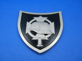 German helmet with sword stylish logo, emblem, badge, symbol - replica - $9.86