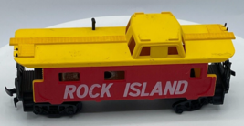 Vintage Tyco HO Scale Rock Island Train Car Caboose Antique Toy Trains - $5.69