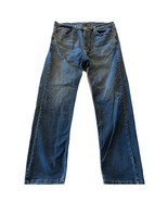 Levi’s 505 Jeans Men’s 36x32 Regular Straight Denim Cotton Blue Travel O... - $33.85 CAD