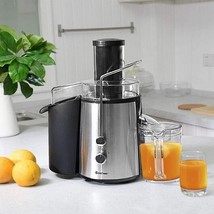 2 Speed Electric Juice Press for Fruit and Vegetable - Color: Silver - $123.97