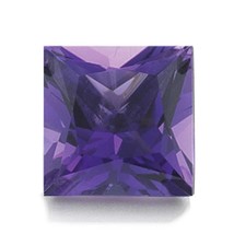 Natural Square-Princess Cut African Amethyst AAA Loose Gemstone Available from 5 - £7.93 GBP