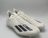 Adidas Adizero 23 White/Black Football Cleats GX4049 Men&#39;s Size 13 - $119.99