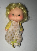 Strawberry Shortcake Butter Cookie Baby Doll with Outfit 80’s Vintage - $7.91