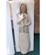2003 Willow Tree &quot;Love&quot; with Single Rose 9&quot; Figurine by Susan Lordi Demdaco - £26.03 GBP
