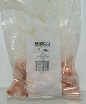 Nibco 9001100 Copper Coupling 1/2 Inch C x C 50 piece Bag - £39.37 GBP