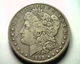1898-S Morgan Silver Dollar Extra Fine Xf Extremely Fine Ef Nice Original Coin - £75.38 GBP