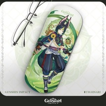Genshin Impact Anime Cosplay Glasses Case Collection Gifts - £7.81 GBP