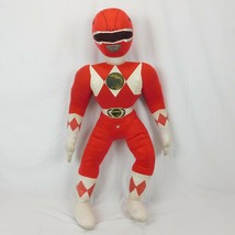 Large 32&quot; Saban Mighty Morphin Power Rangers Red Plush Doll  - £111.49 GBP