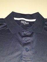 Mens Dry-Fit Polo Shirt with Moisture Wicking XL Navy Blue Galaxy by Har... - $17.13