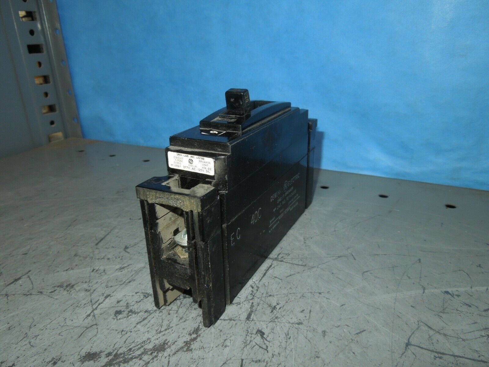 GE TEF113020 Circuit Breaker 20A 1P 277V AC 125V DC Used - $20.00