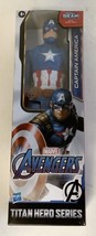 New Hasbro E7877 Titan Hero Series Marvel Avengers Captain America 12&quot; Figure - £18.91 GBP