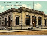 New Post Office Building Ann Arrbor Michigan MI UNP DB Postcard P18 - $2.92