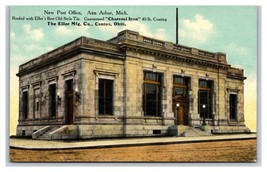 New Post Office Building Ann Arrbor Michigan MI UNP DB Postcard P18 - £2.33 GBP