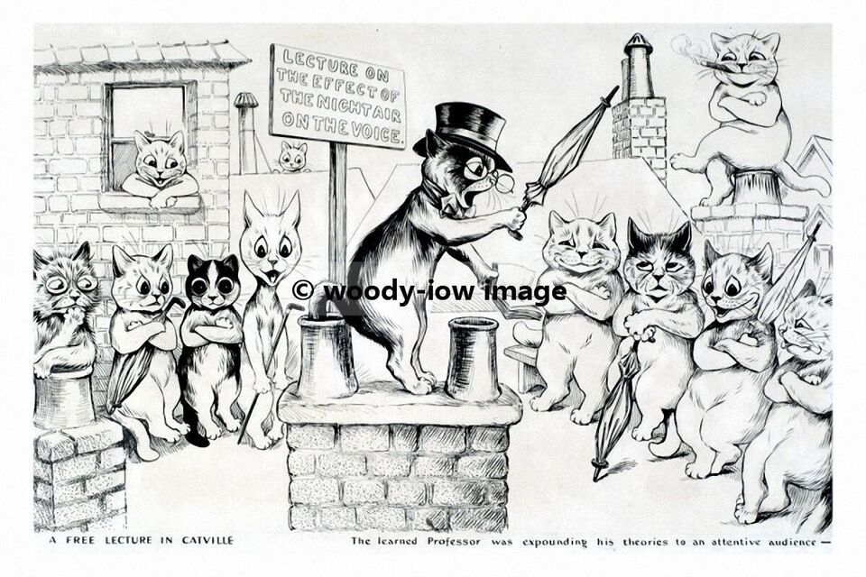 rp02751 - Louis Wain Cats - print 6x4 - $2.80