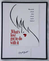 Angela Bassett Signed Framed 16x20 What&#39;s Love Got to Do With It Poster Display - £79.12 GBP