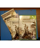 Assassins Creed III For Xbox 360 Very Good Game Gamestop Edition Complete - £11.68 GBP