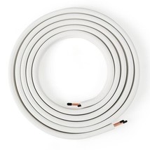 25 Feet Mini Split Line Set with 1/4 Inch and 3/8 Inch O.D. Copper Pipes... - £82.53 GBP