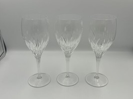 Set of 3 Noritake Crystal MOONDUST Water Goblets 8 1/2&quot; - £70.47 GBP