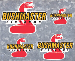 4 Bushmaster Firearms Vinyl Decals - High Quality - U.S. Seller - Style 001 - £5.41 GBP