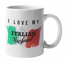 Make Your Mark Design I Love My Italian Husband with Flag of Italy Coffee &amp; Tea  - £15.77 GBP+