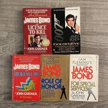 Lot of 5 James Bond 007 Vintage Paperbacks John Gardner - £15.43 GBP