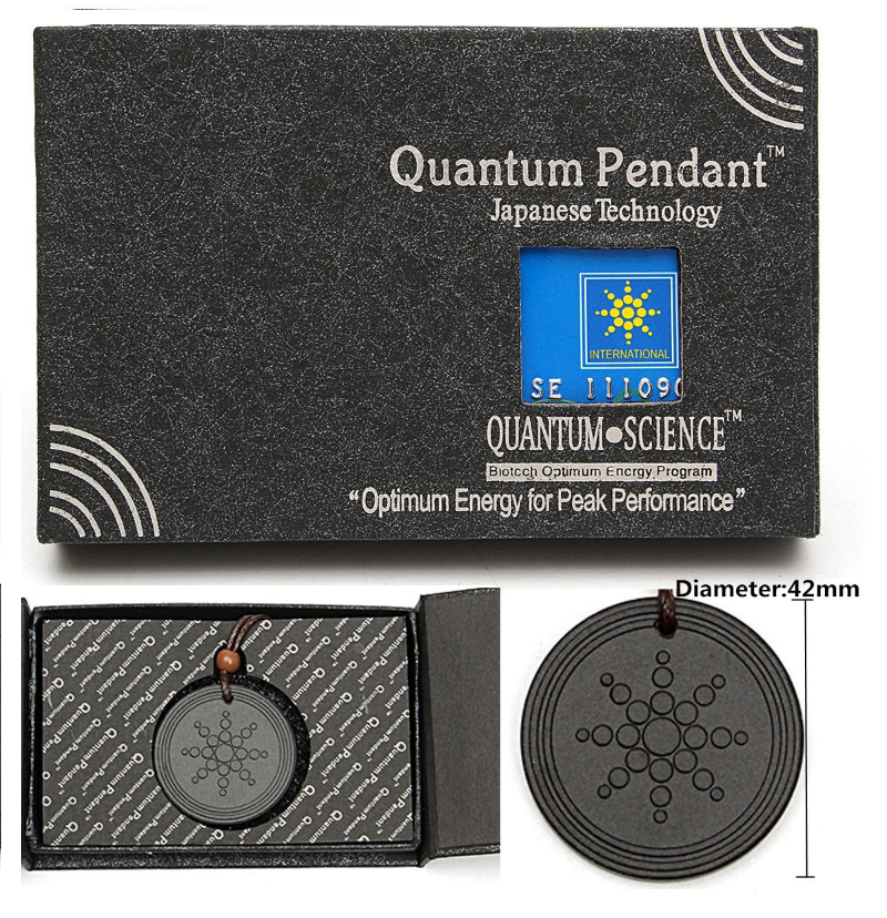 High TechnologyHealth Quantum Pendant Necklace Scalar Energy w Authenticity Card - $17.00 - $22.00