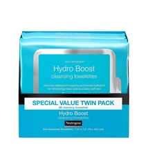Neutrogena Neutrogena Hydroboost Facial Cleansing &amp; Makeup Remover Wipes With Hy - £25.57 GBP