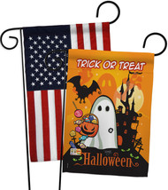 Little Ghost - Impressions Decorative USA - Applique Garden Flags Pack - GP11205 - £24.75 GBP