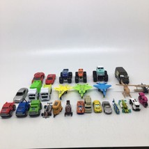 Mixed Lot of 28 Diecast &amp; Plastic Cars, Planes, Trucks - $19.45