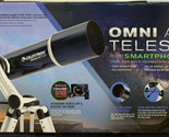 Telescope  Omni AZ 102 Telescope with Smartphone Adapter - £378.52 GBP