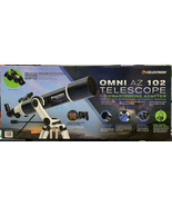 Telescope  Omni AZ 102 Telescope with Smartphone Adapter - £380.16 GBP
