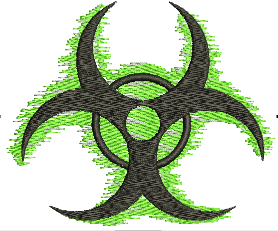 Toxic Machine Embroidery Design, Instant Download - $3.75