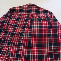 St. John's Bay Super Soft Button-Down Collar Flannel Shirt Men's XL Multi Plaid image 9