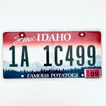 2012 United States Idaho Ada County Passenger License Plate 1A 1C499 - $225.96 MXN