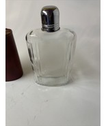 Vintage Glass Hip Flask 6 X 3.5&quot; - $24.99