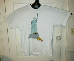 Vintage 1996 Beavis And Butthead T Shirt Size XL 90s NYC Statue Of Liber... - £147.13 GBP