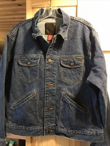 Gap Blue Jeans Vintage Women’s L Blue Long Sleeve Button Down Denim Jean Jacket - £51.03 GBP