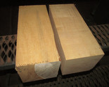 TWO (2) KILN DRIED BASSWOOD TURNING BLOCKS LATHE WOOD BLANKS 5&quot; X 5&quot; X 12&quot; - £41.75 GBP