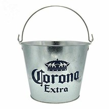 Corona Extra - Galvanized Metal Beer Bottle Bucket with Handle - £22.11 GBP