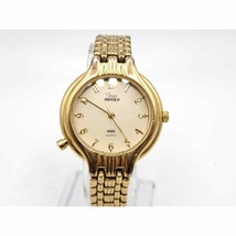 Vintage 1994 Timex Watch Women New Battery Gold Tone 30mm B0 - £25.57 GBP