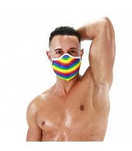 Tof Paris Mask Gay Pride Rainbow Flag Masks 94 - £15.99 GBP