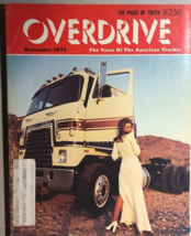 OVERDRIVE vintage Trucking Magazine  November 1975 - £27.84 GBP