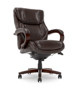 Bellamy Bonded Leather Executive Office Chair With Memory Foam Cushions,... - £458.82 GBP