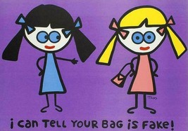 Todd Goldman-&quot;I Can Tell Your Bag is Fake&quot;-Limited Edition Lithograph/Paper/LOA - £244.15 GBP