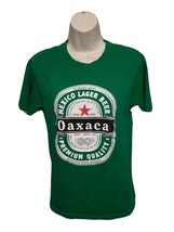 Mexico Lager Beer Oaxaca Womens Small Green TShirt - $14.85